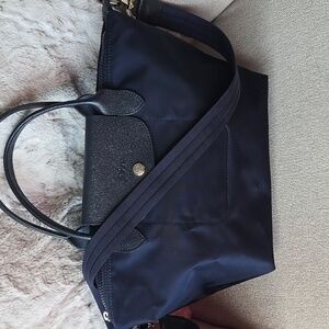 Longchamp Navy LePliage Nylon Bag